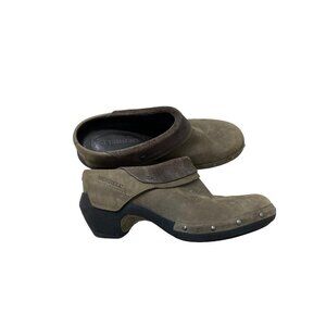 Merrell Drizzle Leather Mules Clogs Women's 8.5 Brown